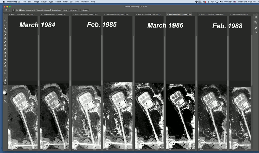 4 Stereograms Viewed Together